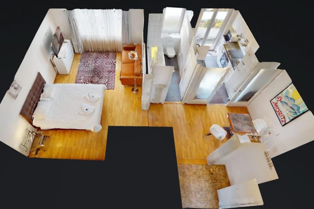 ציריך Very Spacious Studio In City Center - Parkview 4 מראה חיצוני תמונה